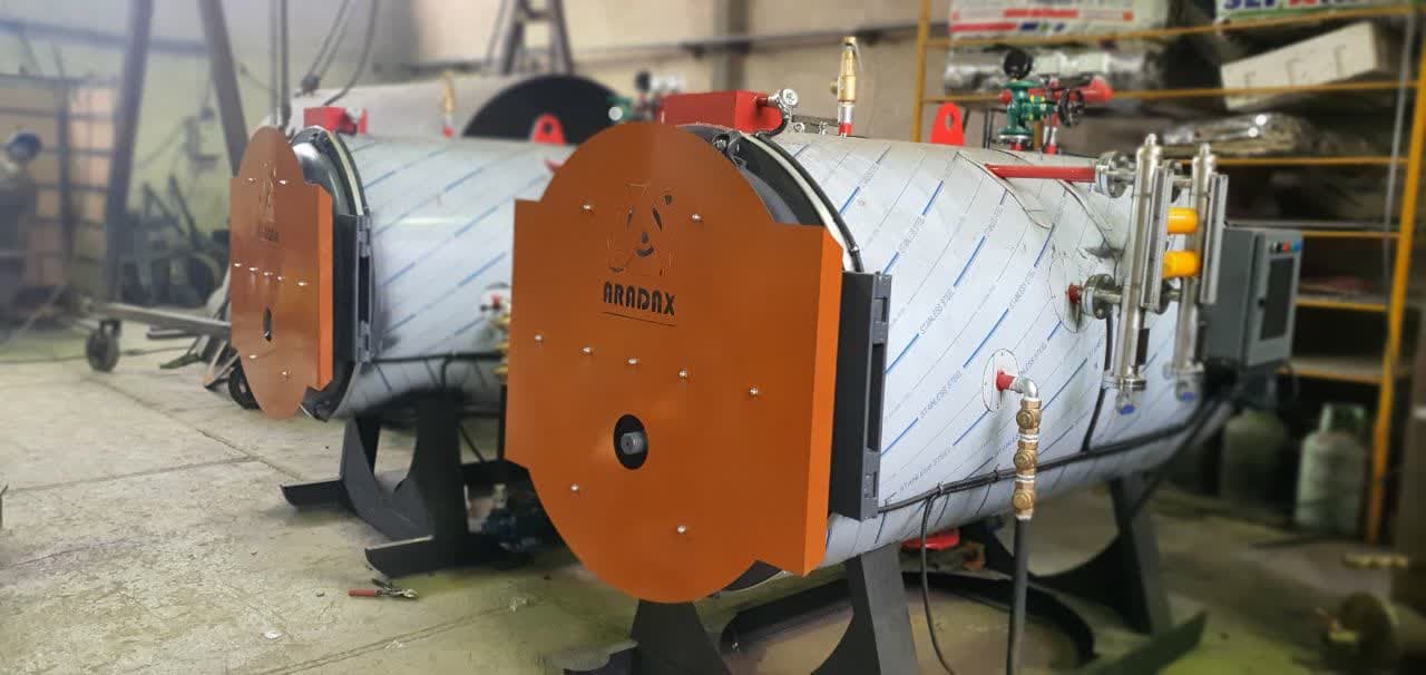 دیگ بخار 500 کیلوگرم بر ساعت